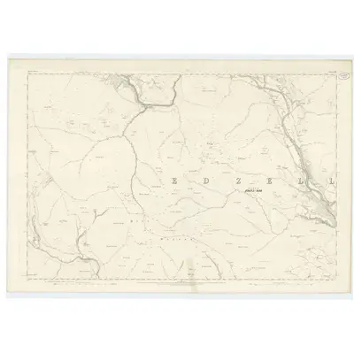 1862 Map of Forfarshire, Sheet XIII, 1865 Print