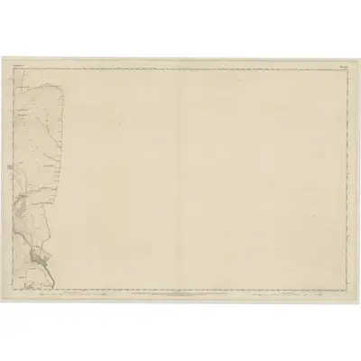 1862 Map of Forfarshire, Sheet XIV, 1865 Print