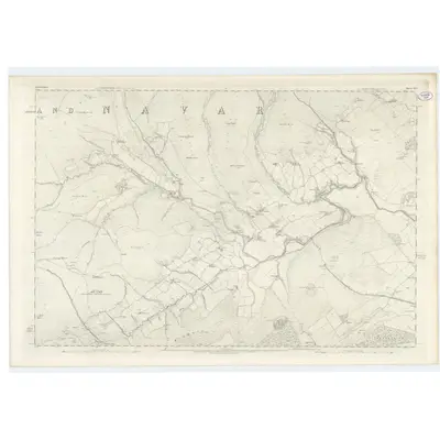 1863 Map of Forfarshire, Sheet XIX, 1865 Print