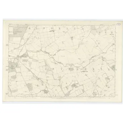 1859 Map of Forfarshire, Sheet XL, 1865 Print