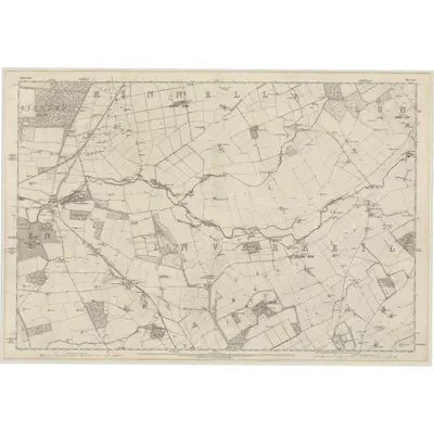 1859 Map of Forfarshire, Sheet XL, 1865 Print