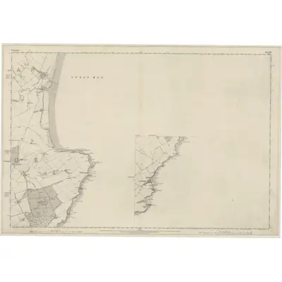 1859 Map of Forfarshire, Sheet XLI (with inset XLVII), 1865 Print