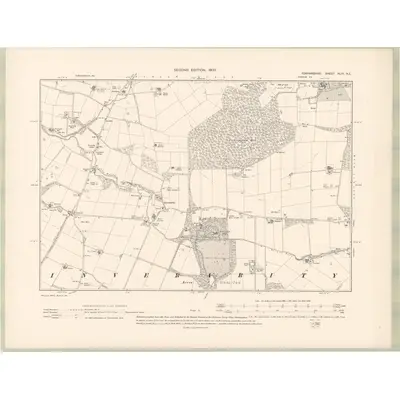 1901 Map of Forfarshire Sheet XLIV.NE, 1903 Print