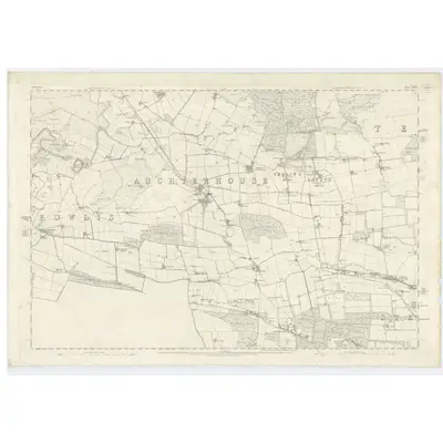 1860 Map of Forfarshire, Sheet XLIX, 1865 Print