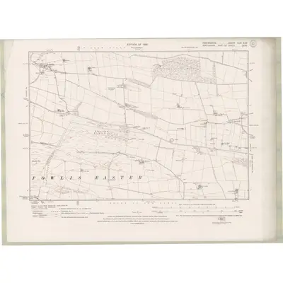 1921 Map of Forfarshire Sheet XLIX.SW, 1926 Print