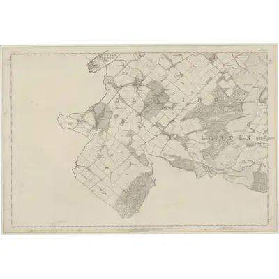 1860 Map of Forfarshire, Sheet XLVIII, 1865 Print