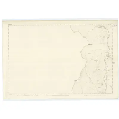 1862 Map of Forfarshire, Sheet XV, 1865 Print