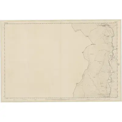 1862 Map of Forfarshire, Sheet XV, 1865 Print