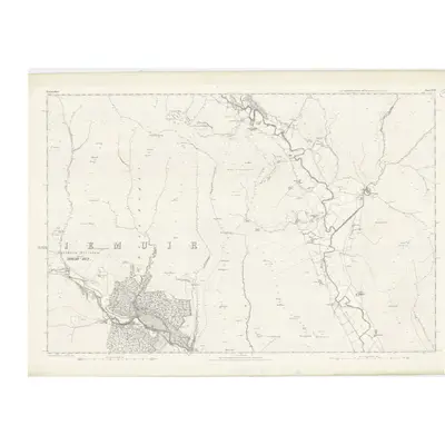 1862 Map of Forfarshire, Sheet XVII, 1865 Print