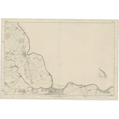 1862 Map of Forfarshire, Sheet XX, 1865 Print