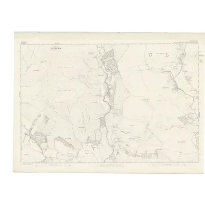 1862 Map of Forfarshire, Sheet XXII, 1865 Print