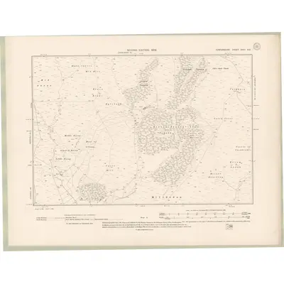 1900 Map of Forfarshire Sheet XXIII.NE, 1902 Print