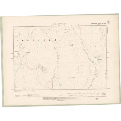 1900 Map of Forfarshire Sheet XXIII.NW, 1902 Print