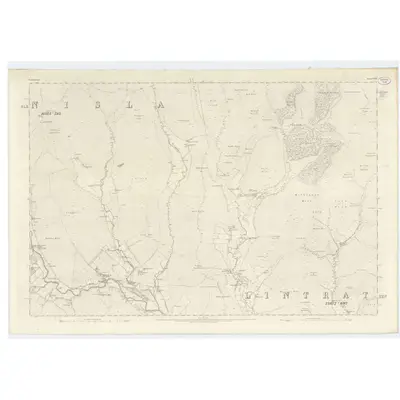 1862 Map of Forfarshire, Sheet XXIII, 1865 Print