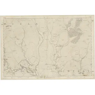 1862 Map of Forfarshire, Sheet XXIII, 1865 Print