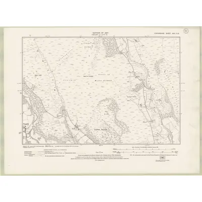 1922 Map of Forfarshire Sheet XXIV.NE, 1927 Print