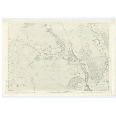 1862 Map of Forfarshire, Sheet XXIV, 1865 Print