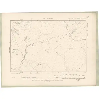 1900 Map of Forfarshire Sheet XXIX.NE, 1902 Print