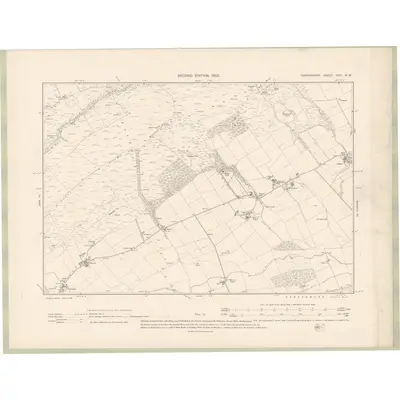 1901 Map of Forfarshire Sheet XXVI.NW, 1903 Print