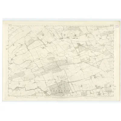 1863 Map of Forfarshire, Sheet XXVI, 1865 Print