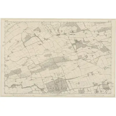 1863 Map of Forfarshire, Sheet XXVI, 1865 Print