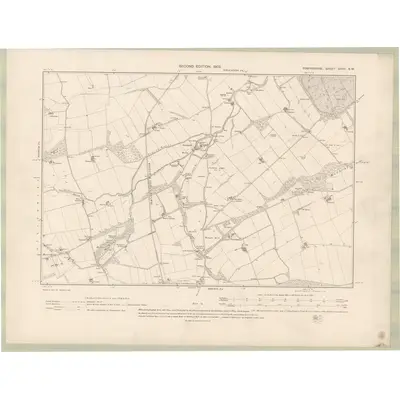 1901 Map of Forfarshire Sheet XXVII.NW, 1903 Print