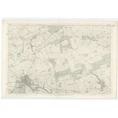 1862 Map of Forfarshire, Sheet XXVII, 1865 Print