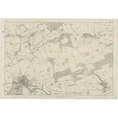1862 Map of Forfarshire, Sheet XXVII, 1865 Print