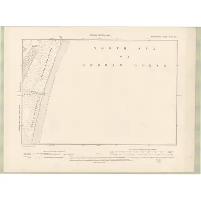 1901 Map of Forfarshire Sheet XXVIII.SE, 1903 Print