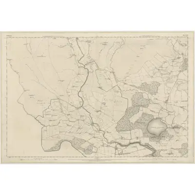 1862 Map of Forfarshire, Sheet XXX, 1865 Print