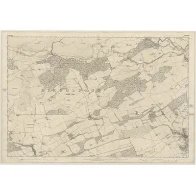 1862 Map of Forfarshire, Sheet XXXI, 1865 Print