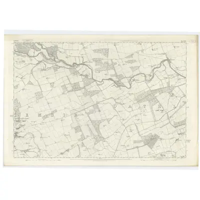 1859 Map of Forfarshire, Sheet XXXII, 1865 Print