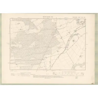 1901 Map of Forfarshire Sheet XXXIV.SW, 1903 Print