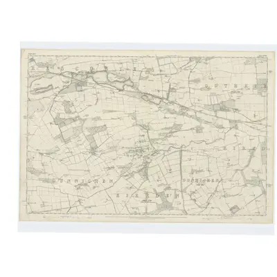 1859 Map of Forfarshire, Sheet XXXIX, 1865 Print