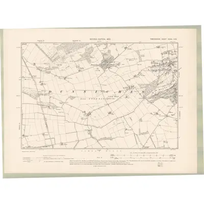 1901 Map of Forfarshire Sheet XXXIX.SW, 1903 Print