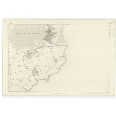 1861 Map of Forfarshire, Sheet XXXV, 1865 Print