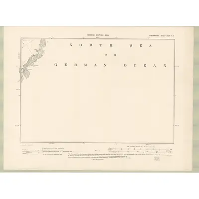 1901 Map of Forfarshire Sheet XXXV.SE, 1904 Print