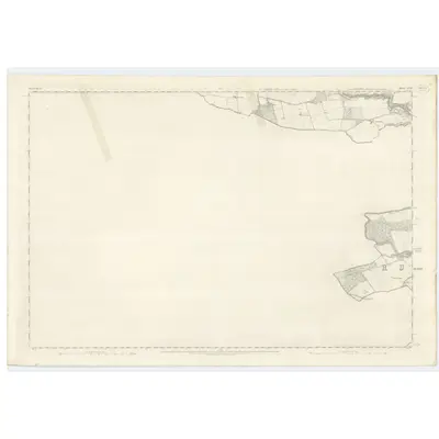 1861 Map of Forfarshire, Sheet XXXVI, 1865 Print