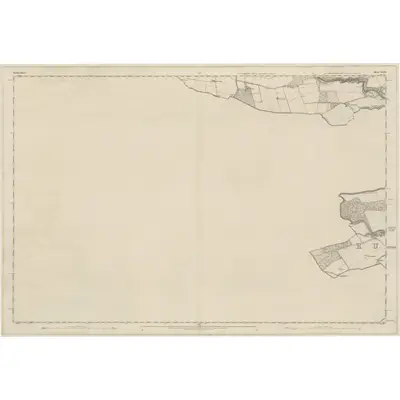 1861 Map of Forfarshire, Sheet XXXVI, 1865 Print