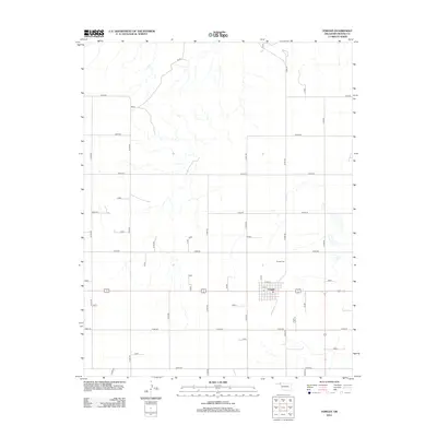 2012 Map of Forgan, 2012 Print