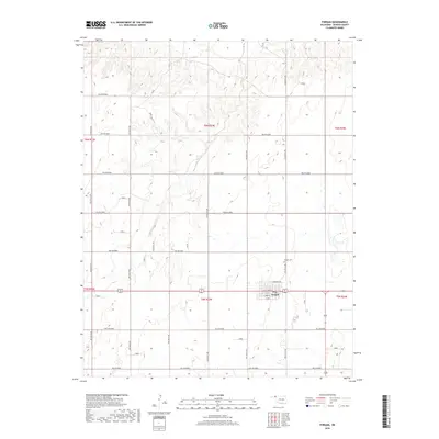 2018 Map of Forgan, 2018 Print