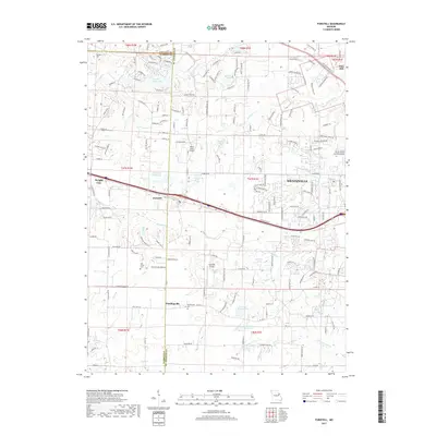 2017 Map of Foristell, 2017 Print