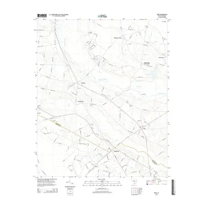 2014 Map of Fork, 2014 Print