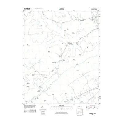 2010 Map of Fork Ridge, 2010 Print