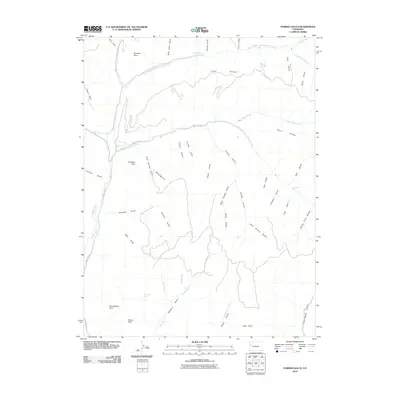 2010 Map of Forked Gulch, 2010 Print