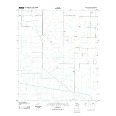 2012 Map of Forked Island NW, 2012 Print
