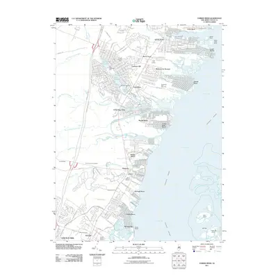 2011 Map of Forked River, 2011 Print