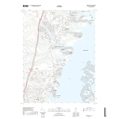 2019 Map of Forked River, 2019 Print
