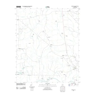 2011 Map of Forkland, 2011 Print
