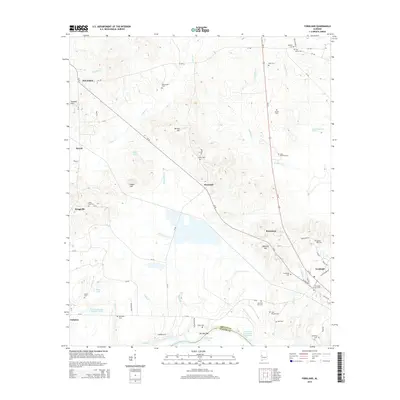 2014 Map of Forkland, 2014 Print